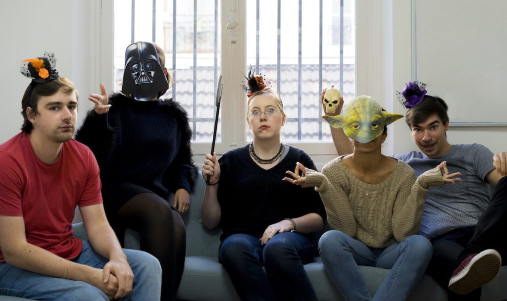 L'équipe Chouic, c'était halloween