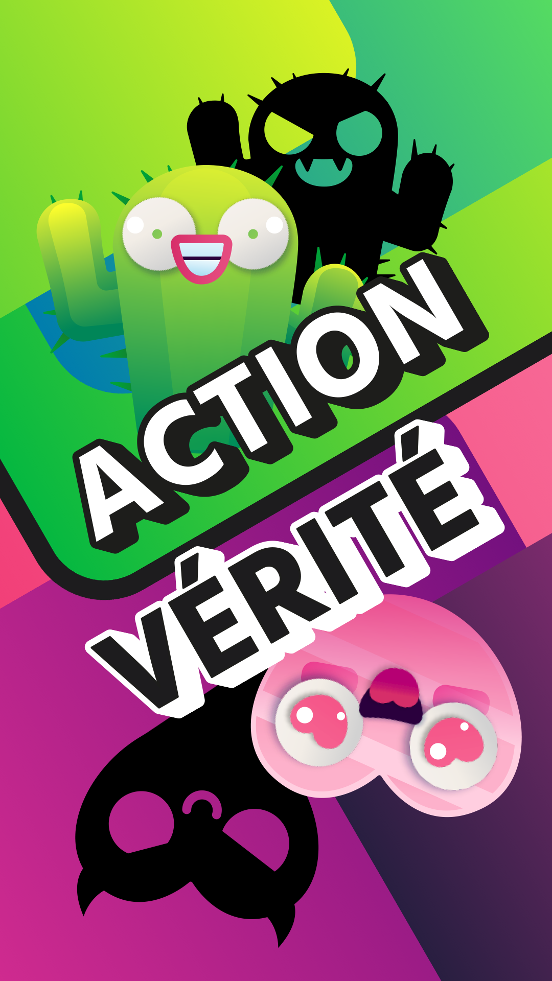 Screenshot de l'application Action ou Vérité Spiky